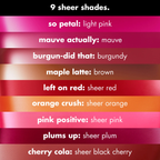 7 colors e.l.f. Sheer For It Cosmetic Blush Tint and Lip Stain