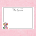Personalized Dachshund Notecards by The Saltwater Press