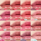 20 Color Nooni Korean Apple Lip Oil + Lip Stain | Glossy Lip Stain, Tinting & Long Lasting, Moisturizing Lip Care (13 options) Hydrate Lipgloss Lipstick Makeup Glossy Hydrating Moisturizer Plump Transfer-proof