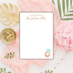 Personalized Bride Notepad by The Saltwater Press