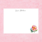 Personalized Floral Notecards by The Saltwater Press