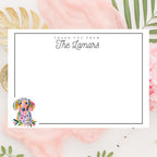 Personalized Dachshund Notecards by The Saltwater Press