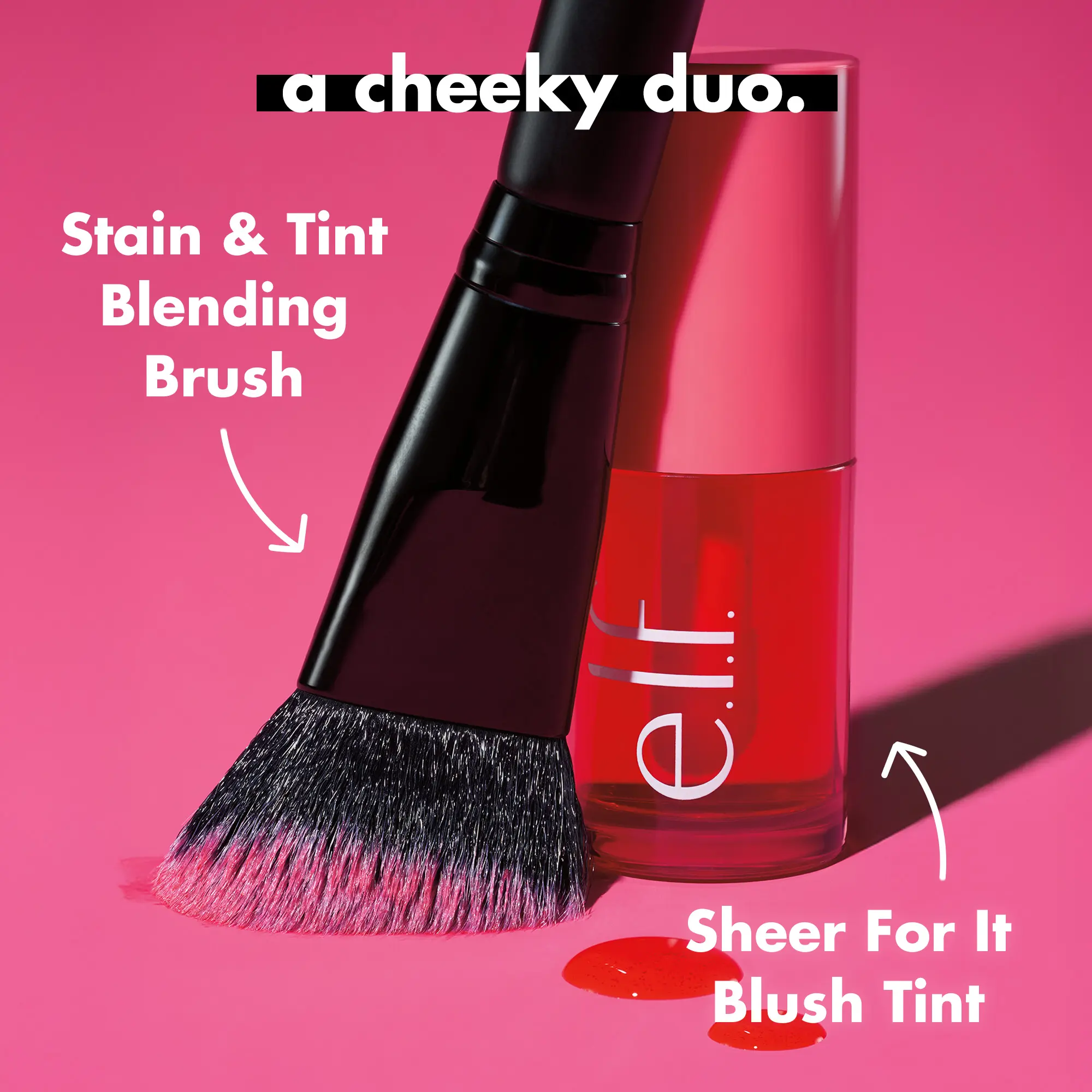 7 colors e.l.f. Sheer For It Cosmetic Blush Tint and Lip Stain