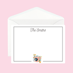 Personalized Camera Notecards by The Saltwater Press