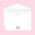 Personalized Crab Notecards by The Saltwater Press