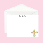 Personalized Cross Notecards by The Saltwater Press