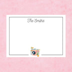 Personalized Camera Notecards by The Saltwater Press