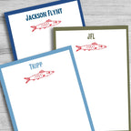 Personalized Fish Notepad by The Saltwater Press