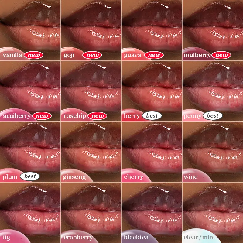 20 Color Nooni Korean Apple Lip Oil + Lip Stain | Glossy Lip Stain, Tinting & Long Lasting, Moisturizing Lip Care (13 options) Hydrate Lipgloss Lipstick Makeup Glossy Hydrating Moisturizer Plump Transfer-proof