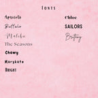 Personalized Coastal Preppy Note Card by The Saltwater Press