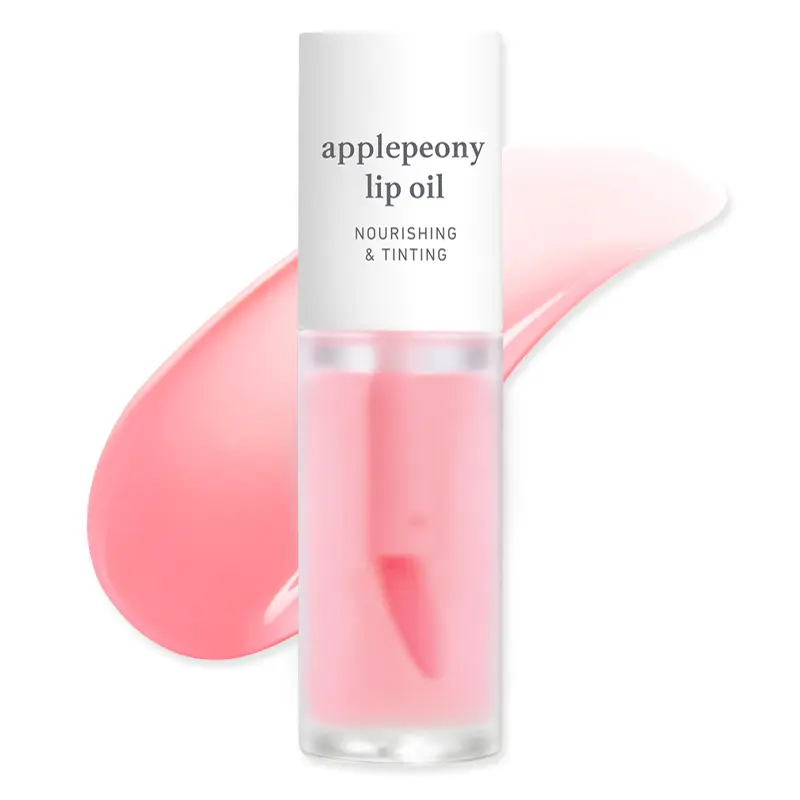 20 Color Nooni Korean Apple Lip Oil + Lip Stain | Glossy Lip Stain, Tinting & Long Lasting, Moisturizing Lip Care (13 options) Hydrate Lipgloss Lipstick Makeup Glossy Hydrating Moisturizer Plump Transfer-proof