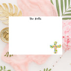 Personalized Cross Notecards by The Saltwater Press